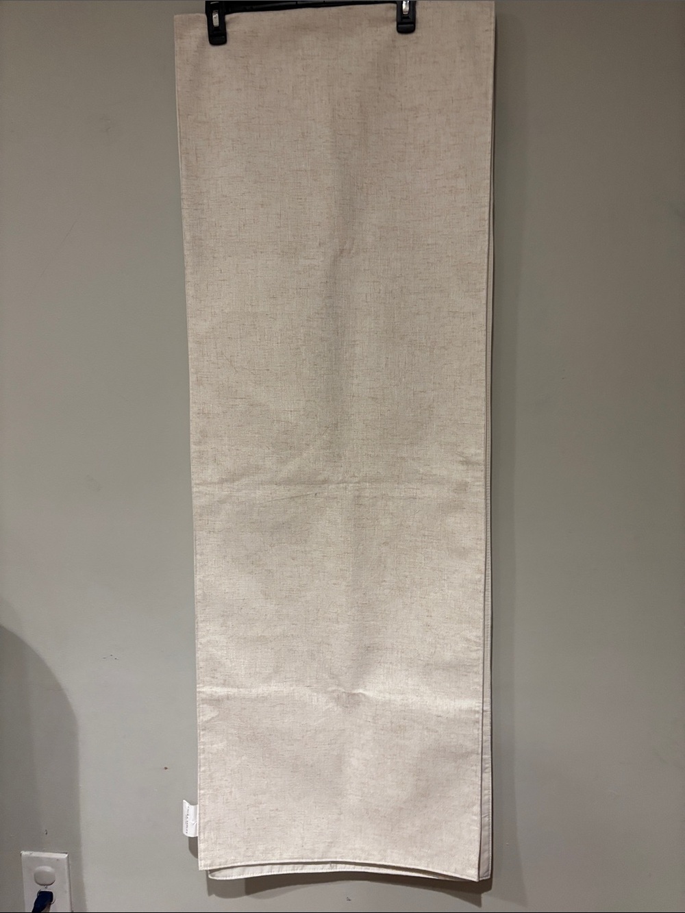 Laura Ashley Natural Linen-Style Table Runner